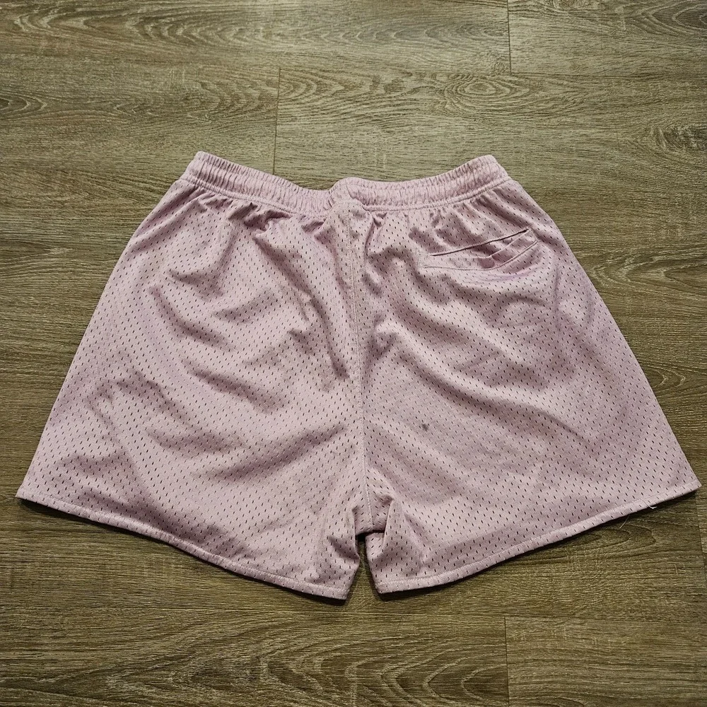 YoungLA 141 The Block Party Shorts Mens Large Black Pink Hummingbird Floral